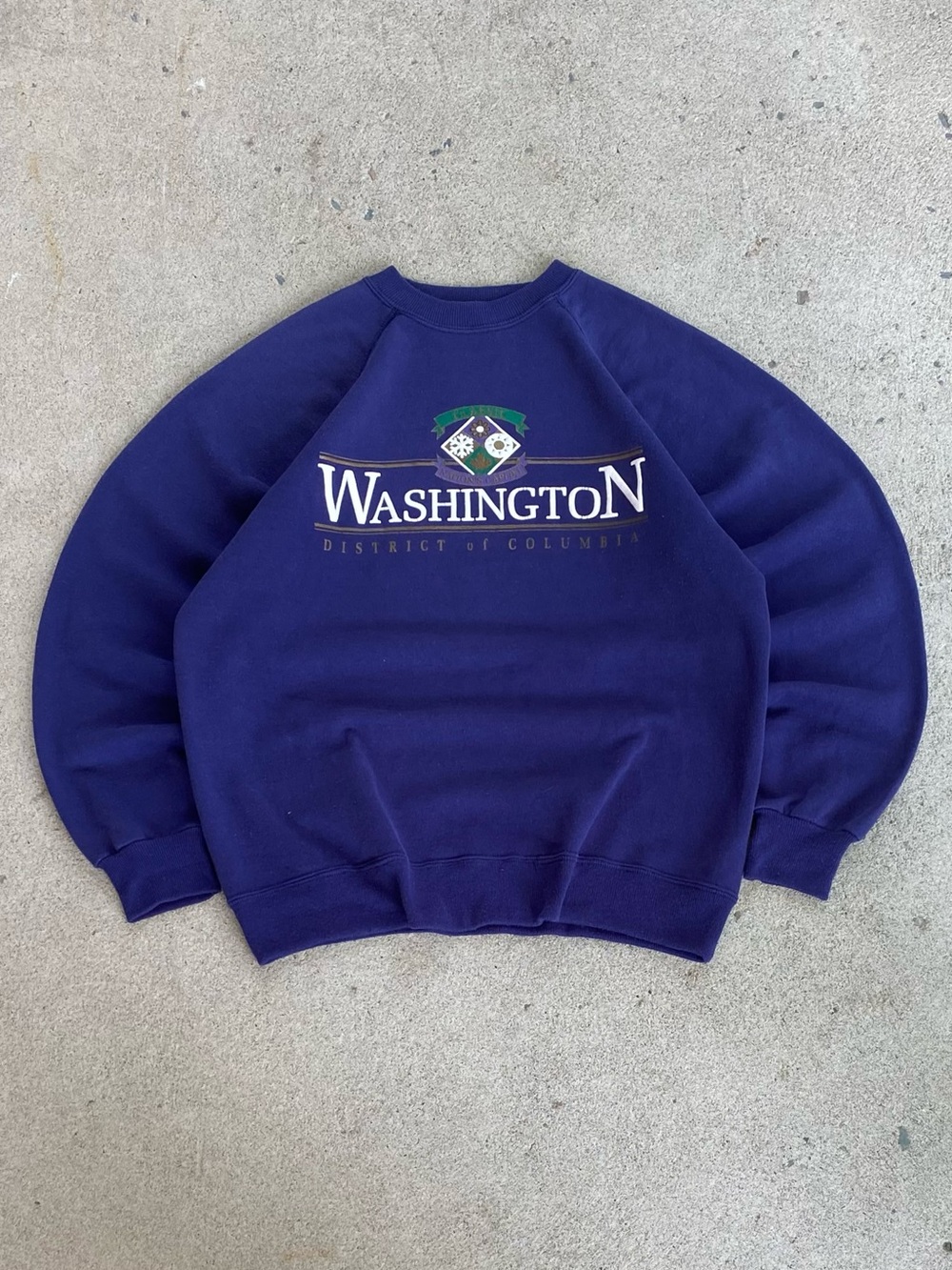 90s Vintage Washington District Columbia Crewneck